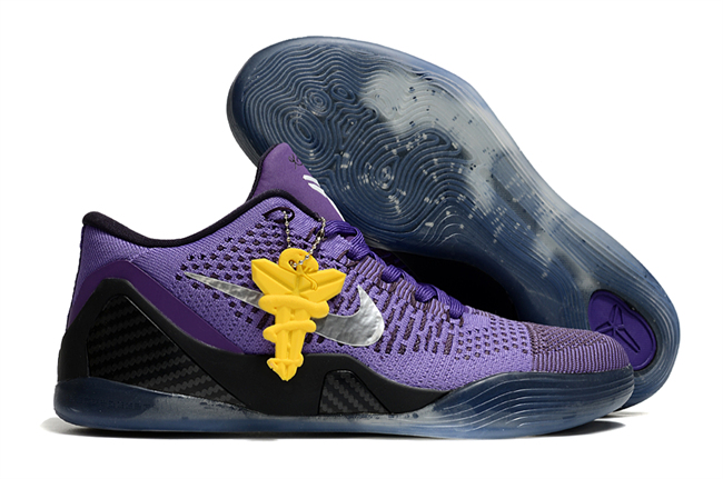 Men's Purple Running Weapon Kobe 9 Shoes 098